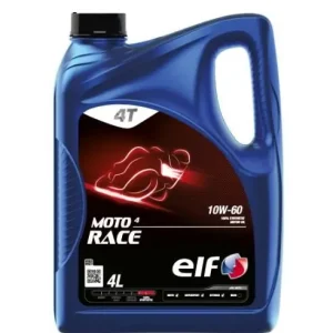 Asiakkaiden Suosikki ELF MOTO • MOTO4RACE10W604L Moottoriöljy 4T Moto 4 Race 10W60 4L
