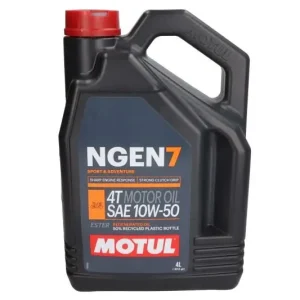 MOTUL MOTO • NGEN710W504L111823 Moottoriöljy 4T NGEN 7 10W50 4L Loppuunmyynti