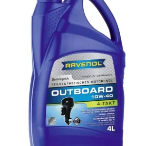 Tilaa Heti RAVENOL • RAVOUTBOARDSEMI10W404L Moottoriöljy 4T 10W40 4L