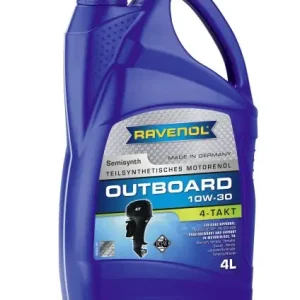 Uusi Malli RAVENOL • RAVOUTBOARDSEMI10W304L Moottoriöljy 4T 10W30 4L