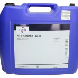 Lähetetään Heti FUCHS XXL • AGRIFARMMOT15W5020L Moottoriöljy AGRIFARM MOT 15W50 20L