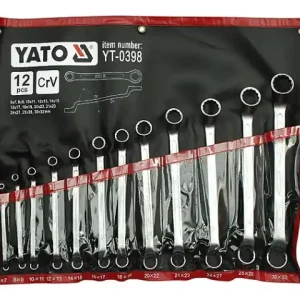 YATO • YT0398 Silmukka-avain, Koko 6-32 mm, 12kpl Päivän Tarjous
