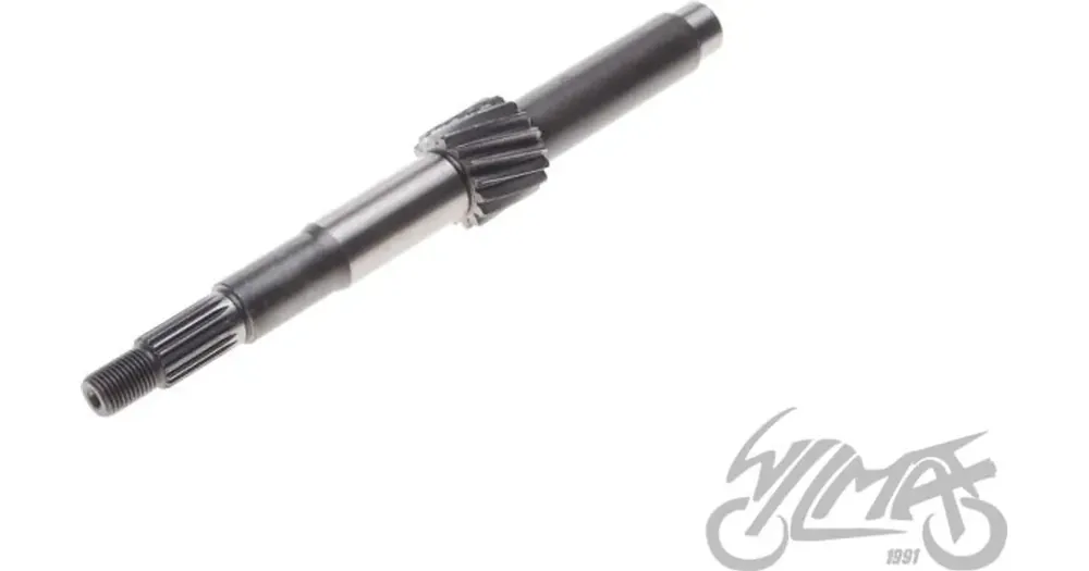 Kytkinakseli, takavaihteisto, 223 mm, 16 hammasta, ATV Shineray ATV150 Nopea Toimitus