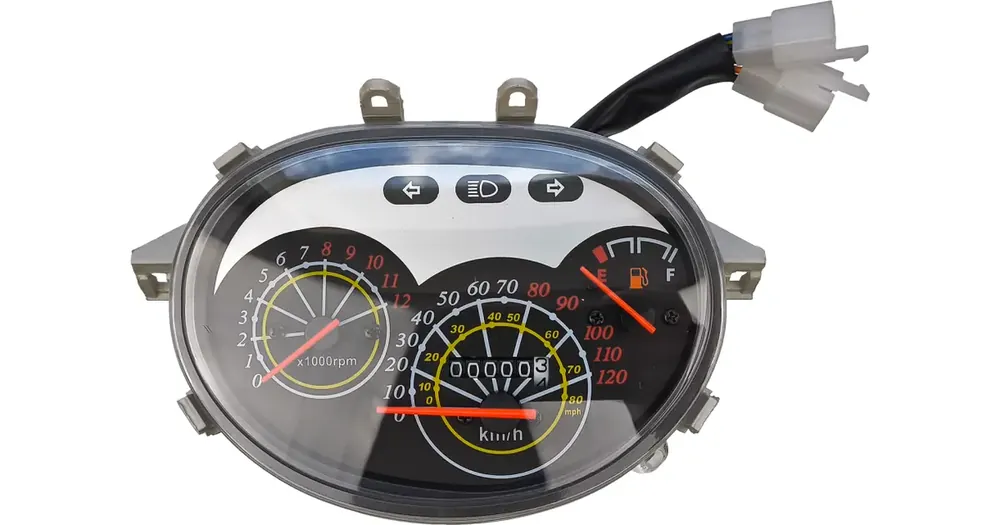 Eniten Myyty Nopeusmittari, 2 liitintä, Baotian BT49QT-7 / Motobi Żbik / Zipp Triad 1