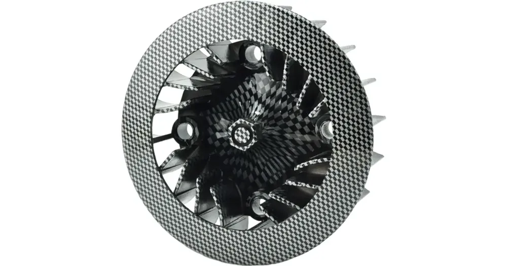 Moottorin tuuletin, hiilikuitu 139QMB/QMA(GY6 50) 4T Pakollinen (Must-Have)