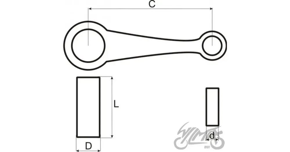 Kiertokanki 23/093,8/13 WM Motor Yamaha T50 Tarjous