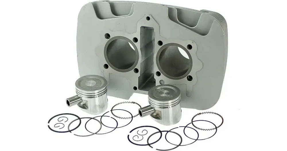 Sertifioitu Sylinterisarja 250cc tappi 15mm 2 Mäntää JIALING 4T
