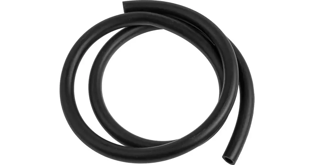 Polttoaineletku 6mm, musta, 1 metri Alennettu