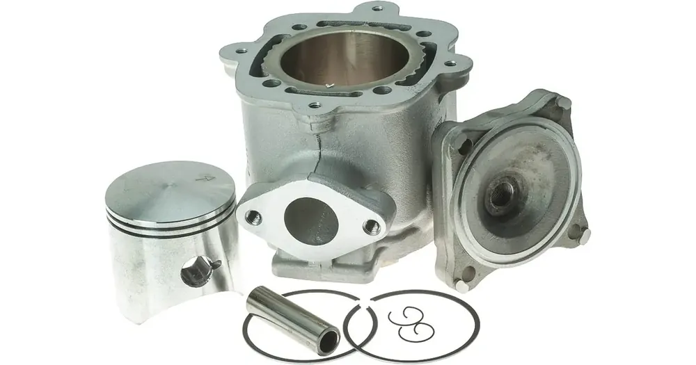 Korkea Laatu Sylinterisarja täydellinen kannella 65.00mm 172cc, alumiini, nikasil, versio A, Gilera Runner FX 125 2T / Piaggio Hexagon 125-150 2T