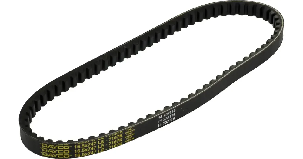 Dayco-vetohihna 747x16,5 mm Tehdashinta
