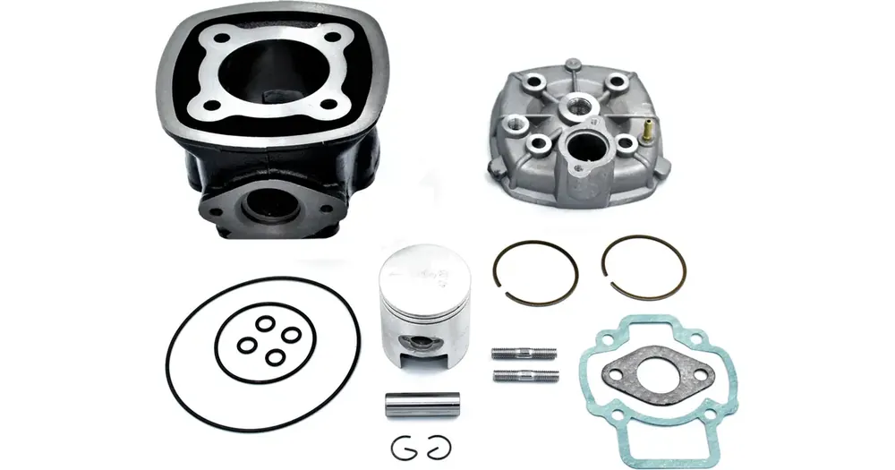Tilaa Nyt Sylinterisarja kannella, 47.00mm 70cc Power Force Gilera / Piaggio 2T LC