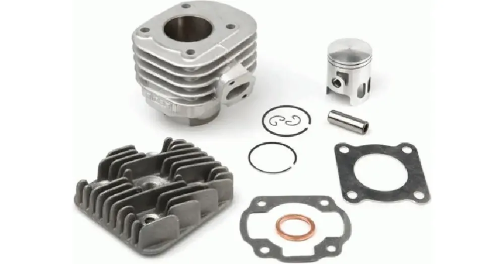 Sylinterisarja kannella 47.60mm 70cc tappi 12mm Airsal 1E40QMB/QMA 50 2T AC Uusi Kokoelma