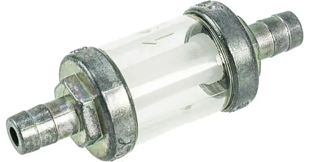 Polttoainesuodatin 8mm, metallinen, O.M.G. Pakollinen (Must-Have)