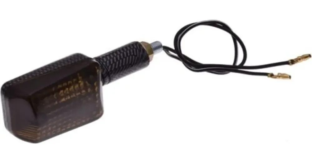 Tilaa Nyt M8 mini carbon -vilkku, pitkä, tumma linssi
