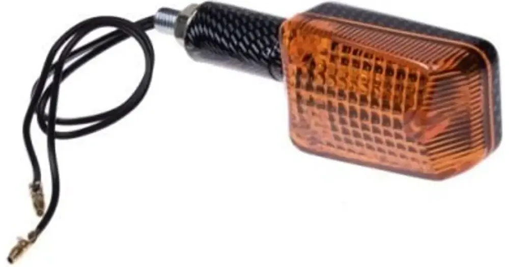 Kampanjahinta M8 mini carbon -vilkku, pitkä, oranssi kupu