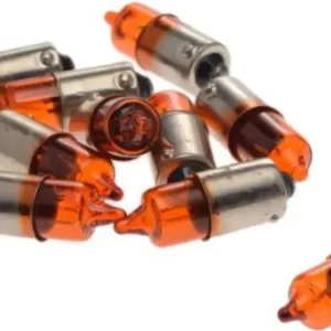 Ajankohtainen BA9S 6V 15W oranssi polttimo