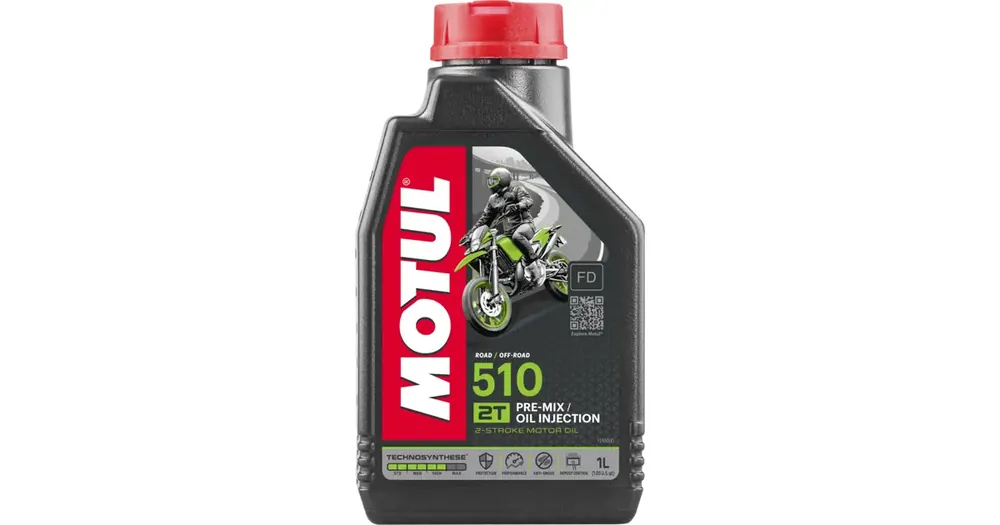 2T-öljy MOTUL 510 Technosynthese puolisynteettinen 1L Kampanjahinta