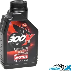 Uusi Kokoelma MOTUL 300V Factory Line -synteettinen moottoriöljy 15W50 1L