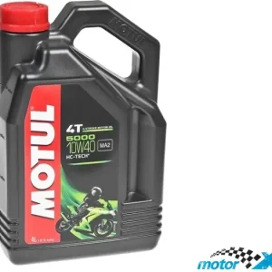 Moottoriöljy MOTUL 5000 HC-Tech puolisynteettinen 4T 10W40 4L Merkkituote