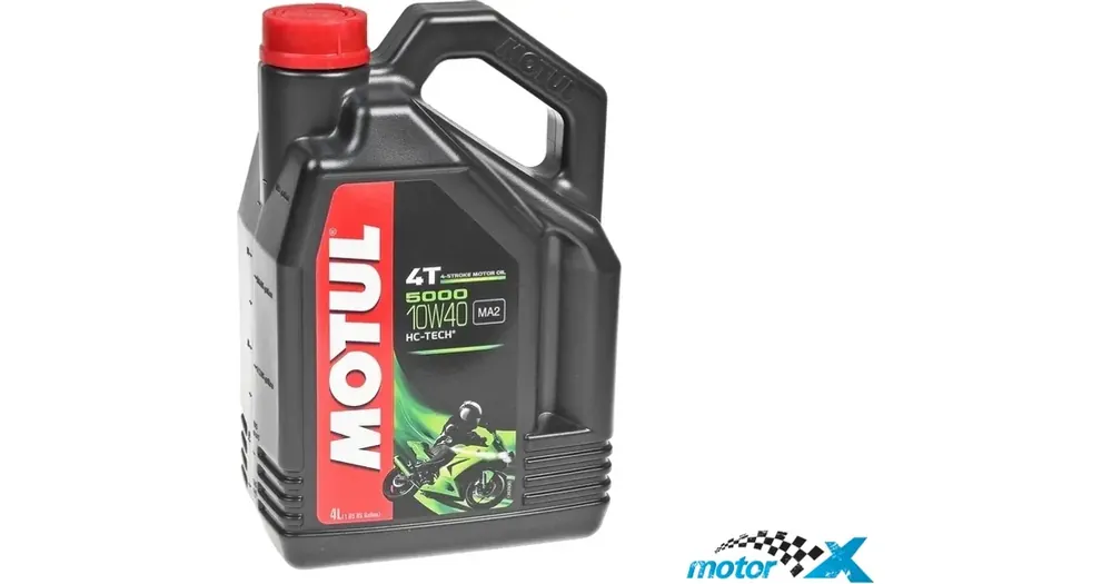 Moottoriöljy MOTUL 5000 HC-Tech puolisynteettinen 4T 10W40 4L Merkkituote