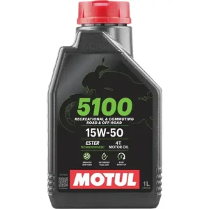 Tukkuhinta Moottoriöljy MOTUL 5100 Technosynthese Ester Puolisynteettinen 4T 15W50 1L