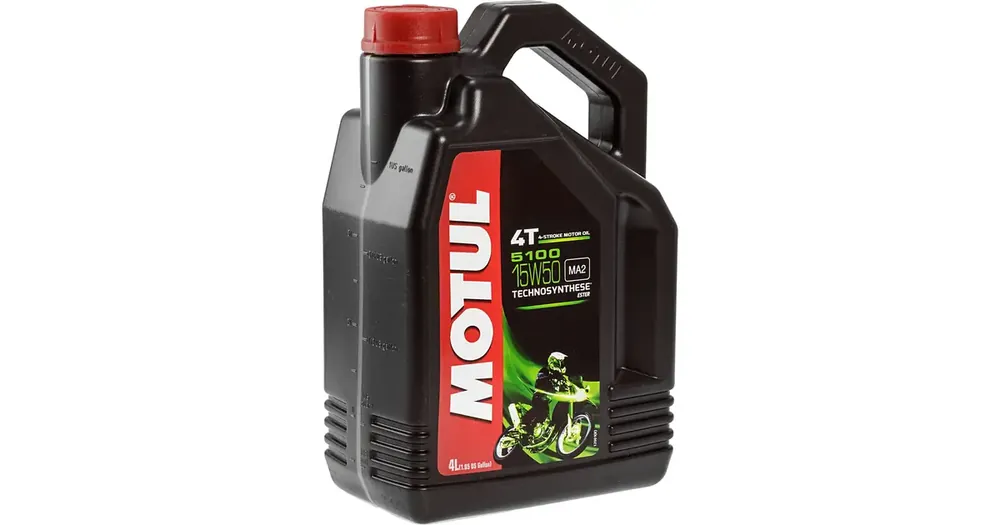 Moottoriöljy MOTUL 5100 Technosynthese Ester puolisynteettinen 4T 15W50 4L Suoraan Valmistajalta