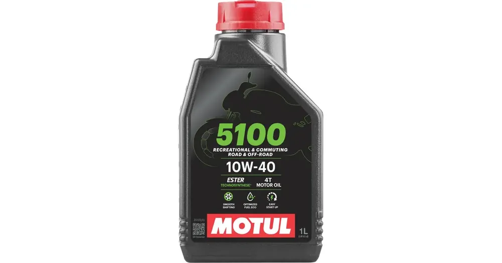 Pikatoimitus MOTUL 5100 Technosynthese -moottoriöljy, puolisynteettinen 4T 10W40 1L