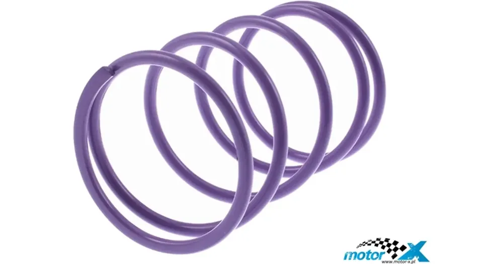 Malossi Racing -takakytkimen keskusjousi, violetti +82%, Gilera / Piaggio / Peugeot / Kymco Aito