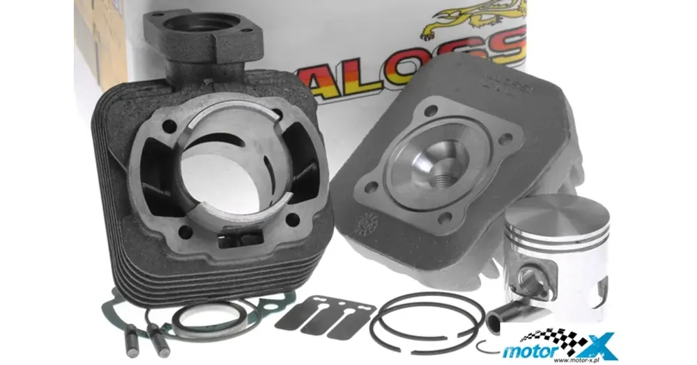 Sylinterisarja täydellinen kannella 70cc tappi 12mm Malossi Sport Peugeot AC pystymallinen Viikonlopputarjous