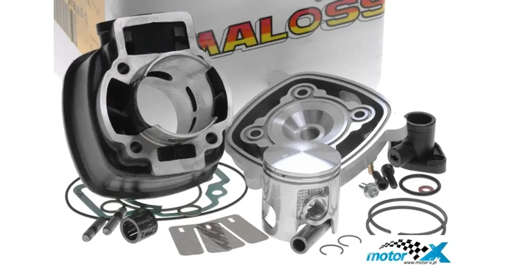 Tehdashinta Sylinterisarja Malossi Sport 70cc, kansi mukaan lukien, Gilera / Piaggio LC