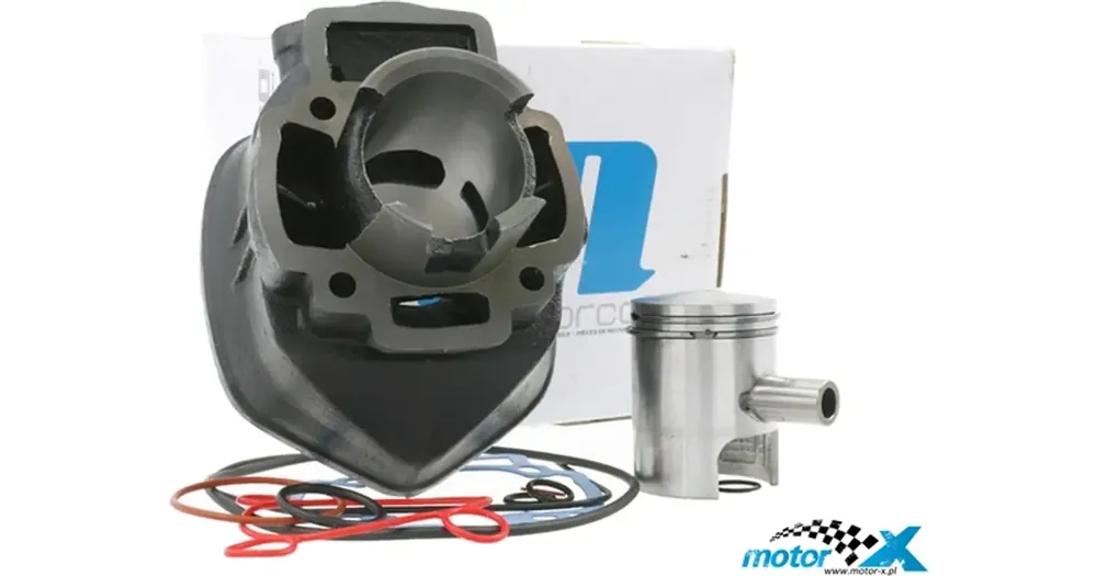 Turvallinen Maksu Sylinterisarja 40.00mm 50cc viisikulmainen tappi 12mm Motoforce Eco Gilera / Piaggio LC (ilman kantta)