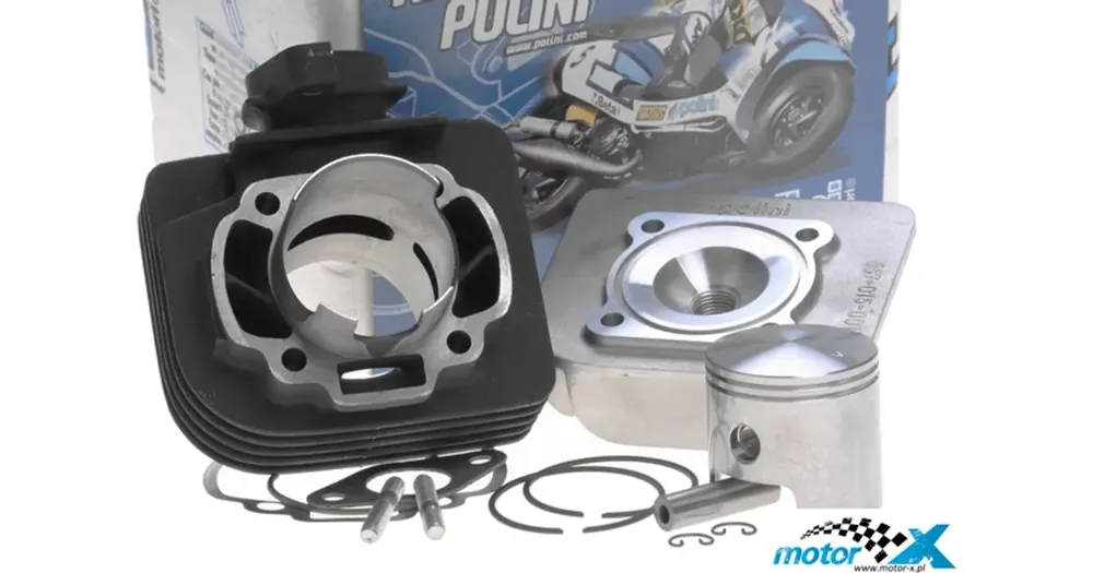 Kampanjahinta Sylinterisarja Polini Sport 70cc, kansi mukana, Morini AC