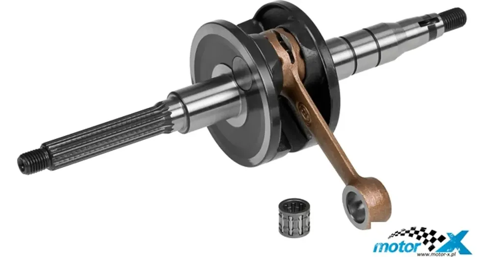 Vain Tänään Kampiakseli, männäntappi 10mm, RMS Standard HQ Minarelli CW pystymallin 50 2T AC