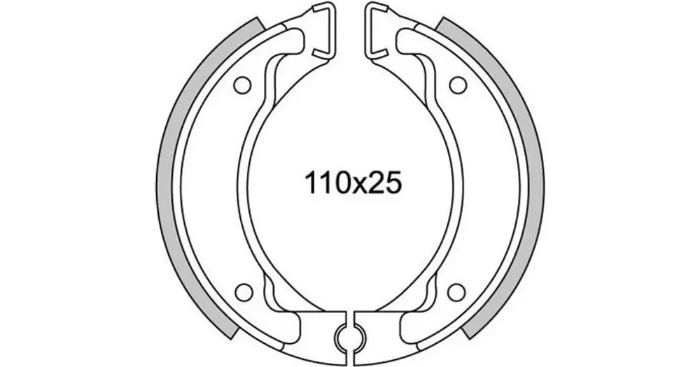 Jarrupalat 110x25mm T22 RMS Halpa Hinta