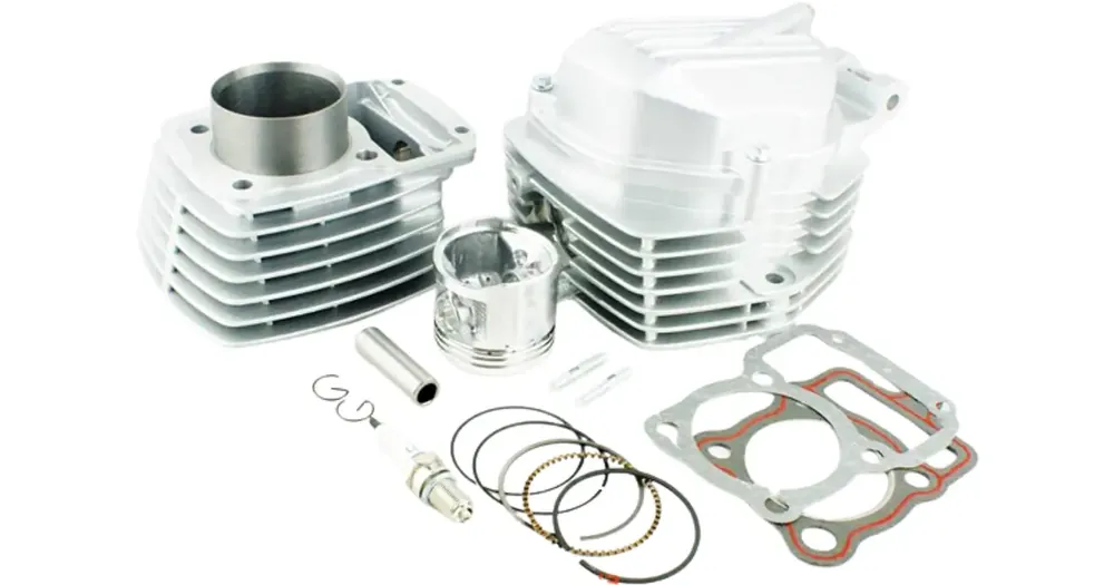 Sylinterisarja kannella 63.40mm 200cc ATV 200 AC Nopea Toimitus