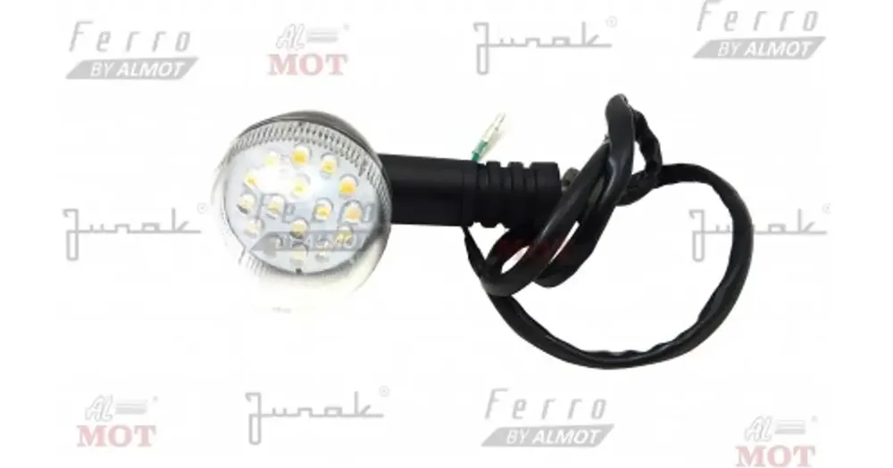 Halpa Hinta Vilkku vasen takaosa musta matta, Junak M12 Vintage 125