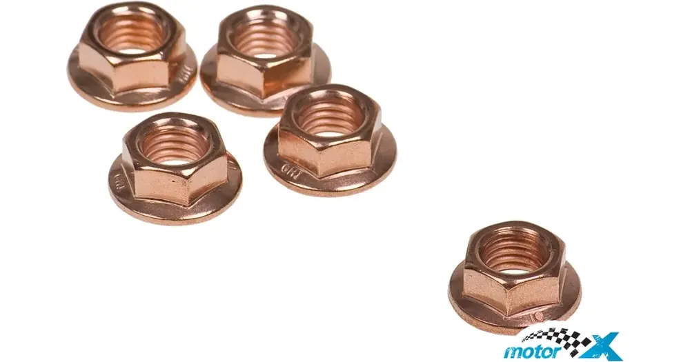 Osta Nyt M7x1 mm kuparoitu mutteri