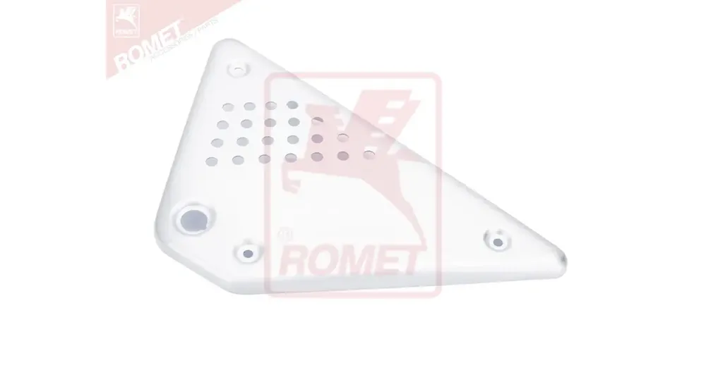 Vasen sivukate, hopea, Romet SCMB 125 Uusi Kokoelma