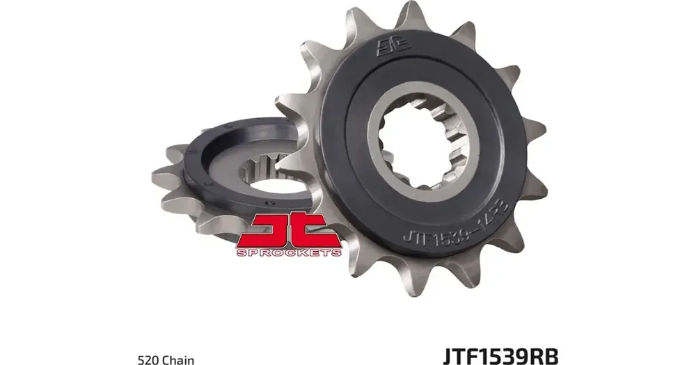 Löytö Etuhammasratas 520, 14 hammasta, RB - kumiohjainketju, JT Sprocket JTF1539RB