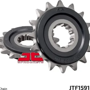 Eturatas 525, 16 hammasta, RB - kumilla päällystetty ketjuohjain, JT Sprockets JTF1591 Kausialennus