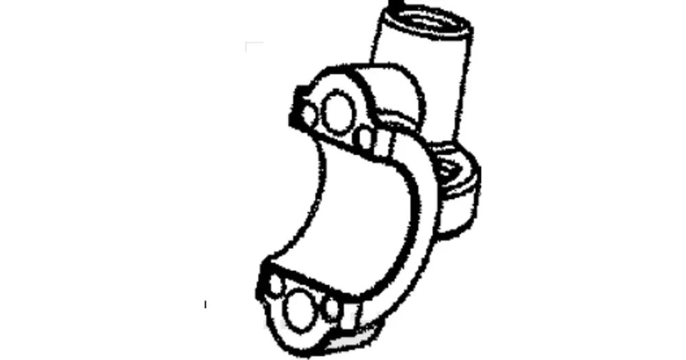 Peilin kiinnike Kymco K-Pipe Kampanjahinta