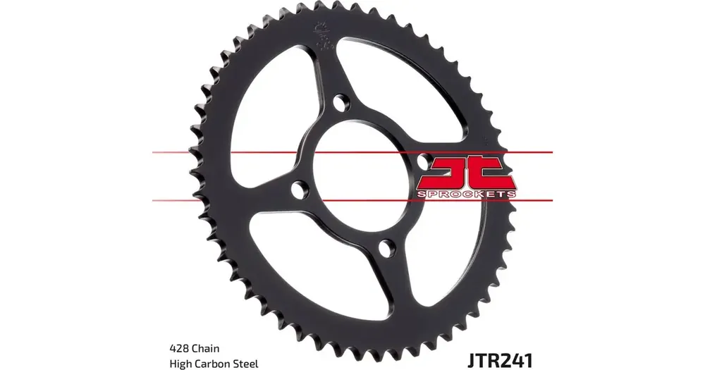 Korkea Laatu Takaratas 428 53 hammasta JT Sprockets JTR241