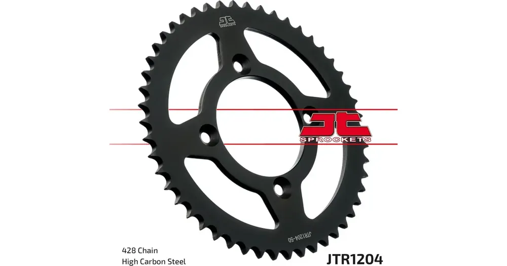 Korkea Laatu Takaratas 428 46 hammasta JT Sprockets JTR1204