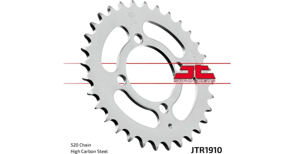 Takaratas 520 32 hammasta JT Sprockets JTR1910 Edullinen