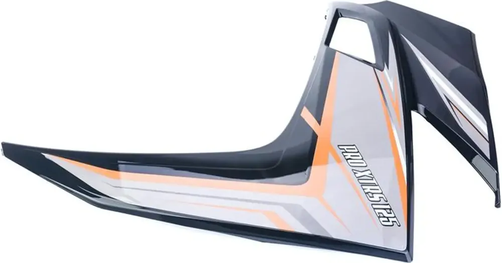 Etuosan sivukate vasen musta-oranssi Zipp Pro XT RS 125 Tarjous