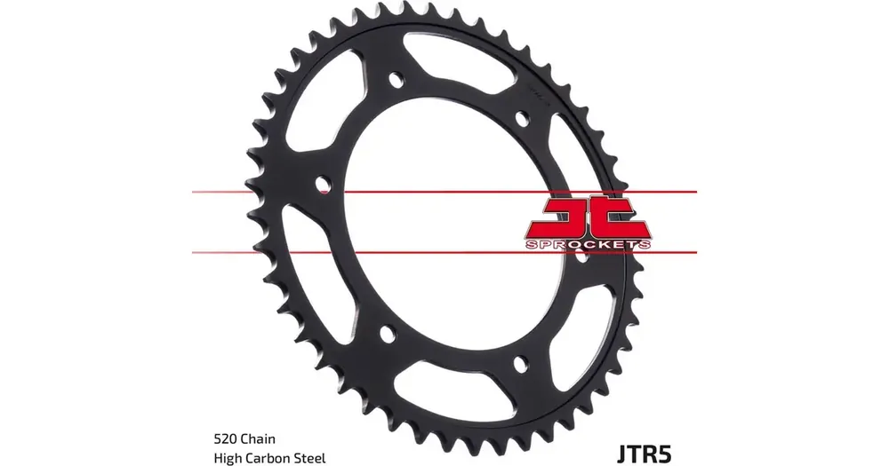 Takaratas 520 41 hammasta JT Sprockets JTR5 Kausialennus