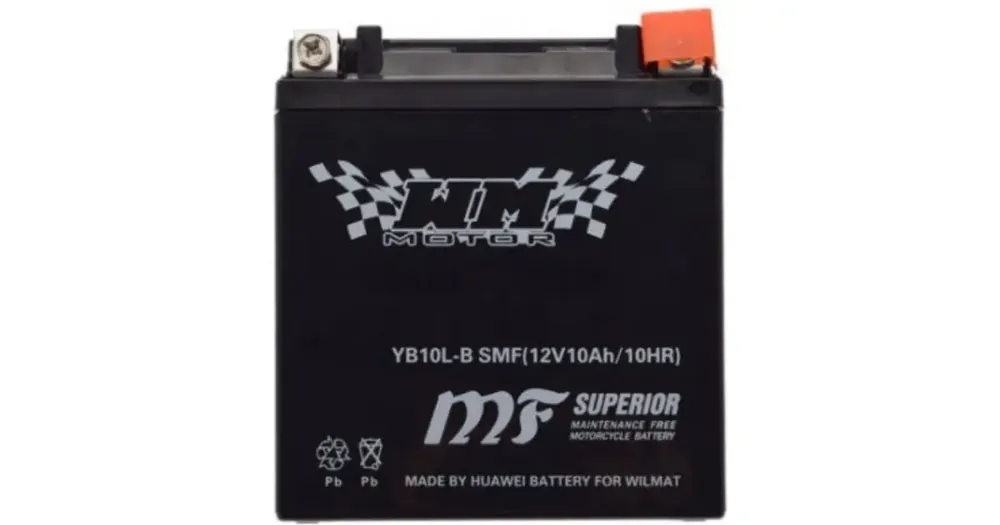 Tilaa Nyt WM Motor SMF YB10L-B huoltovapaa akku 12V 10Ah 135x90x145mm
