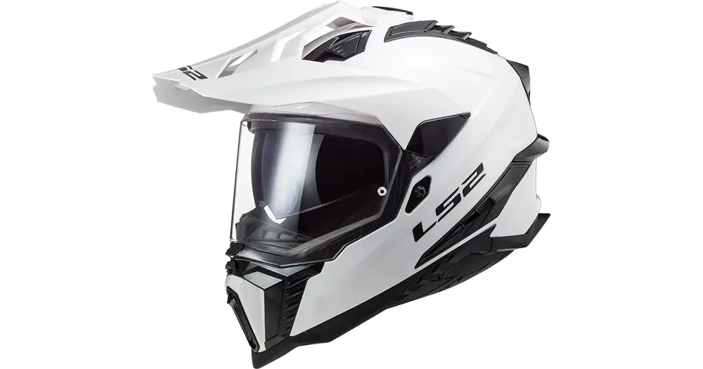 Kask Adventure LS2 MX701 Explorer, valkoinen Heti Saatavilla