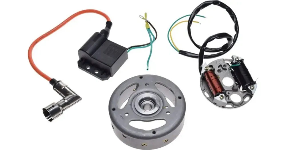 Turvallinen Maksu Staattori, magneetto, laturin staattori magneetolla ja kelalla WM Motor Puch Maxi