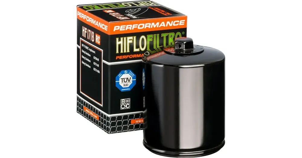HifloFiltro Racing HF171RC Musta öljynsuodatin Uusi Malli